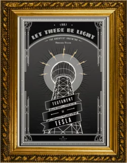 Testament of Tesla Escape Game Room Poster